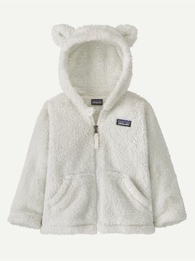Patagonia baby furry friends fleece hoodie